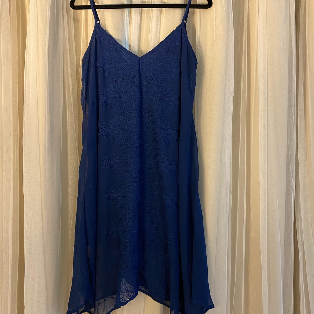 Light summer dress with scarf skirt M